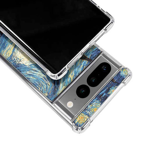Vincent Van Gogh The Starry Night Google Pixel 7 Pro Clear Case